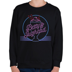 PRINTFASHION Riverdale - Gyerek pulóver - Fekete