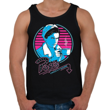 PRINTFASHION Riverdale Pop's - Férfi atléta - Fekete atléta, trikó