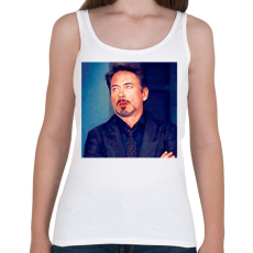 PRINTFASHION robert downey jr - Női atléta - Fehér