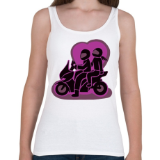 PRINTFASHION robiketten - Női atléta - Fehér