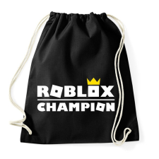 PRINTFASHION Roblox Champion - Sportzsák, Tornazsák - Fekete tornazsák