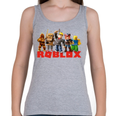 PRINTFASHION Roblox - Női atléta - Sport szürke