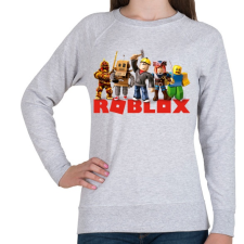 PRINTFASHION Roblox - Női pulóver - Sport szürke női pulóver, kardigán