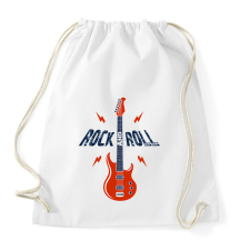 PRINTFASHION Rock and roll - Sportzsák, Tornazsák - Fehér tornazsák