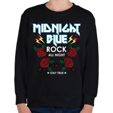 PRINTFASHION Rock rozsák - Gyerek pulóver - Fekete gyerek pulóver, kardigán