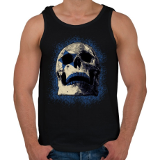 PRINTFASHION ROCK SKULL - Férfi atléta - Fekete