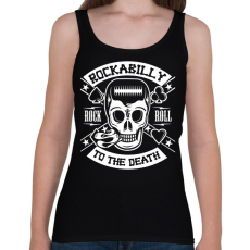 PRINTFASHION Rockabilly - Női atléta - Fekete