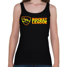 PRINTFASHION Rocket League - Női atléta - Fekete