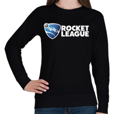 PRINTFASHION rocket league - Női pulóver - Fekete