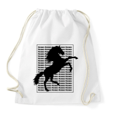 PRINTFASHION Rodeo - Sportzsák, Tornazsák - Fehér tornazsák