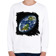 PRINTFASHION Rögbi világ - Gyerek pulóver - Fehér