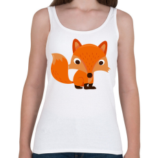 PRINTFASHION Róka - Női atléta - Fehér