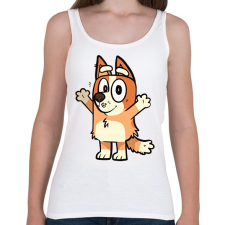 PRINTFASHION Róka ölelés  - Női atléta - Fehér női trikó