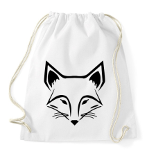 PRINTFASHION Róka  - Sportzsák, Tornazsák - Fehér tornazsák