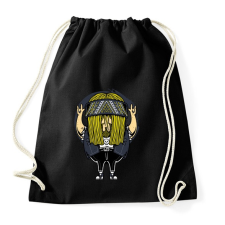 PRINTFASHION Rokker - Sportzsák, Tornazsák - Fekete tornazsák