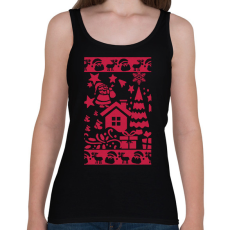 PRINTFASHION ronda pulcsis minta2 - Női atléta - Fekete