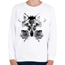 PRINTFASHION Rorschach - Gyerek pulóver - Fehér gyerek pulóver, kardigán