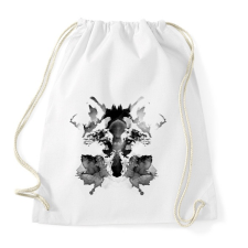PRINTFASHION Rorschach - Sportzsák, Tornazsák - Fehér tornazsák