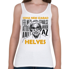 PRINTFASHION Rosa Parks idézet - Női atléta - Fehér