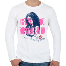 PRINTFASHION Rossz lány - Férfi hosszú ujjú póló - Fehér