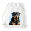 PRINTFASHION Rottweiler - Sportzsák, Tornazsák - Fehér