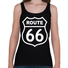 PRINTFASHION route 66 - Női atléta - Fekete