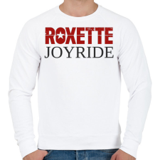PRINTFASHION ROXETTE - Férfi pulóver - Fehér férfi pulóver, kardigán