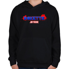 PRINTFASHION ROXETTE JOYRIDE - Gyerek kapucnis pulóver - Fekete