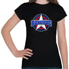 PRINTFASHION ROXETTE  - Női póló - Fekete női póló