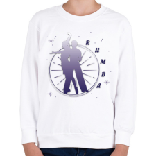 PRINTFASHION Rumba - Gyerek pulóver - Fehér gyerek pulóver, kardigán