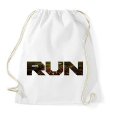 PRINTFASHION RUN - Sportzsák, Tornazsák - Fehér tornazsák