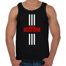 PRINTFASHION Russian Hardbass - Férfi atléta - Fekete atléta, trikó