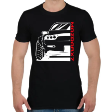 PRINTFASHION RX7 Mazda - Férfi póló - Fekete férfi póló