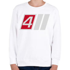 PRINTFASHION S4 - Gyerek pulóver - Fehér
