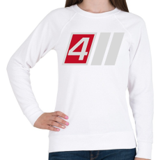 PRINTFASHION S4 - Női pulóver - Fehér