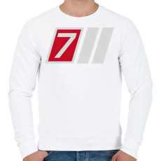 PRINTFASHION S7 - Férfi pulóver - Fehér