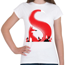 PRINTFASHION S like fox - Női póló - Fehér női póló