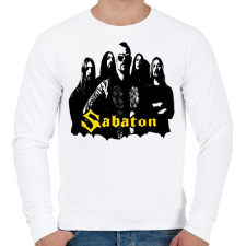 PRINTFASHION sabaton - Férfi pulóver - Fehér férfi pulóver, kardigán