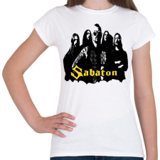 PRINTFASHION sabaton - Női póló - Fehér női póló