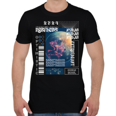 PRINTFASHION Sagittaurus - Streetwear style - Férfi póló - Fekete