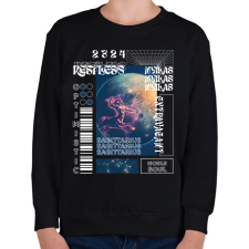 PRINTFASHION Sagittaurus - Streetwear style - Gyerek pulóver - Fekete gyerek pulóver, kardigán
