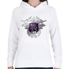 PRINTFASHION Saints Row logo - Női kapucnis pulóver - Fehér