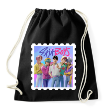 PRINTFASHION Saja Boys - Sportzsák, Tornazsák - Fekete tornazsák