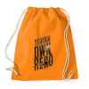 PRINTFASHION Saját hősöd - Sportzsák, Tornazsák - Narancssárga