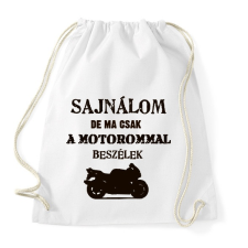 PRINTFASHION SAJNÁLOM - Sportzsák, Tornazsák - Fehér tornazsák