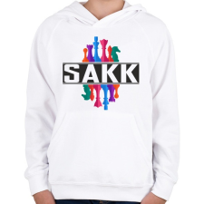 PRINTFASHION SAKK - Gyerek kapucnis pulóver - Fehér gyerek pulóver, kardigán