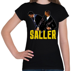 PRINTFASHION Saller - Női póló - Fekete