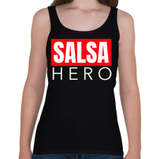 PRINTFASHION SALSA HERO - Női atléta - Fekete női trikó