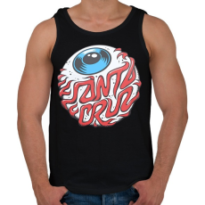 PRINTFASHION Santa Cruz - Férfi atléta - Fekete