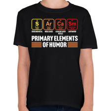 PRINTFASHION Sarcasm - Gyerek póló - Fekete gyerek póló